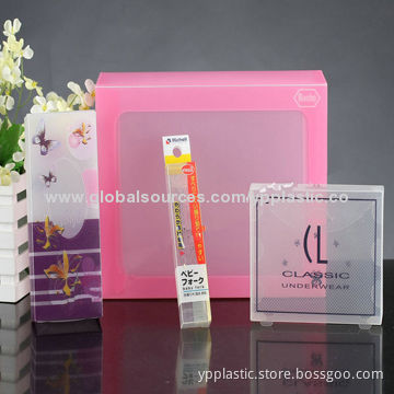 Colored PP packaging box